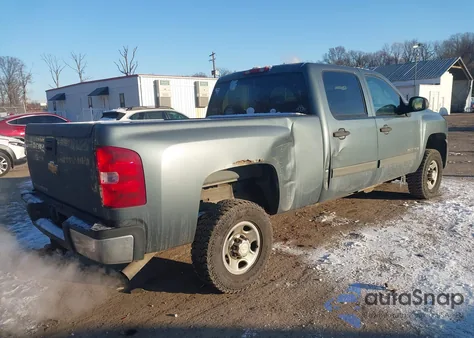 2008 Chevrolet Silverado 2500Hd Lt1 from USA, damaged, VIN 1GCHC23K18F107084